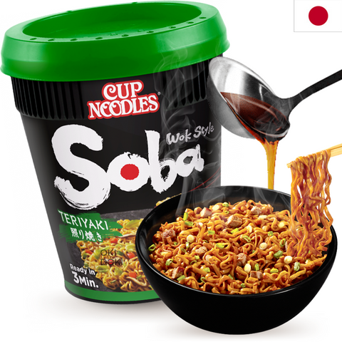 Nissin Soba Cup Noodles Yakisoba Teriyaki 90g