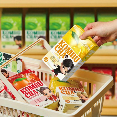 BTS Tinytan Kombucha Sabor Limon (Sin Azúcar) 5g X 10uds (Diseño Aleatorio)