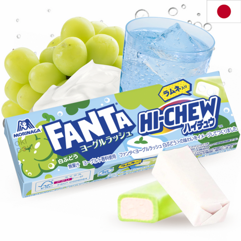 Morinaga Hi-chew Caramelos Blandos Yogur Rush Fanta Uva 33.6g
