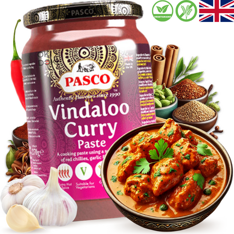 Pasco Pasta de Curry Vindaloo (Vegetariano, Sin Gluten) 270g