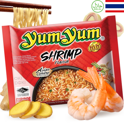 Macarrão Yum Yum Sabor Camarão (Halal) 60g