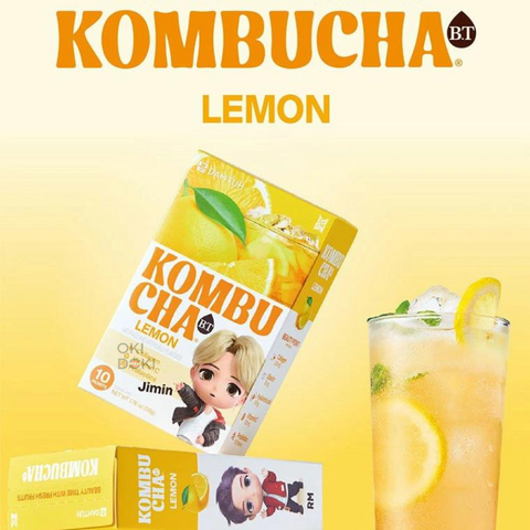 BTS Tinytan Kombucha Sabor Limon (Sin Azúcar) 5g X 10uds (Diseño Aleatorio)