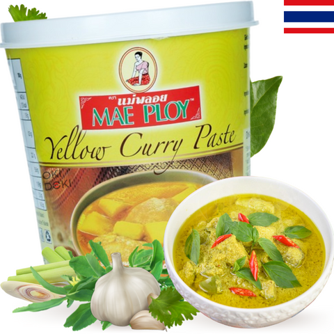 Mae Ploy Yellow Curry Paste (Halal) 400g