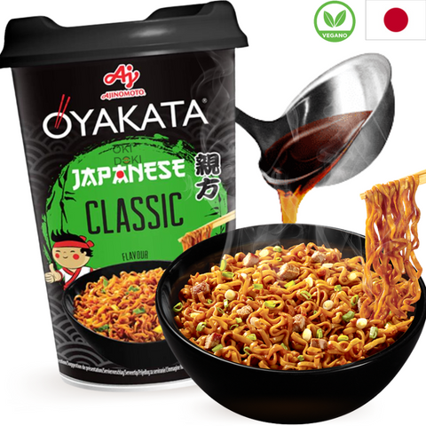 AJINOMOTO OYAKATA Cup Fideos Yakisoba Clásico (Vegano) 93g