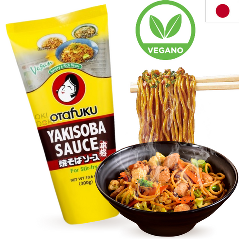 Otafuku Salsa Yakisoba Vegano para Fideos Salteados 300g