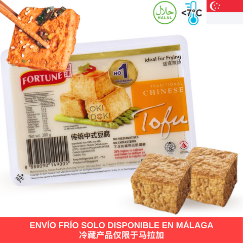 Tofu Fortune Fresh estilo chinês para refogado 300g