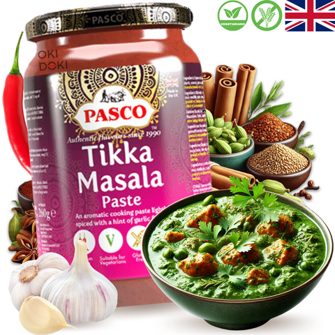 Pasco Salsa Curry Tikka Masala (Vegetariano, Sin Gluten) 260g