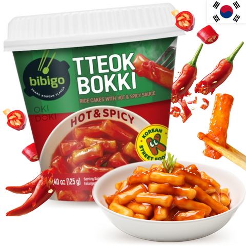 CJ BIBIGO Cup Tteokbokki Spicy Flavor (Microwave) 125g