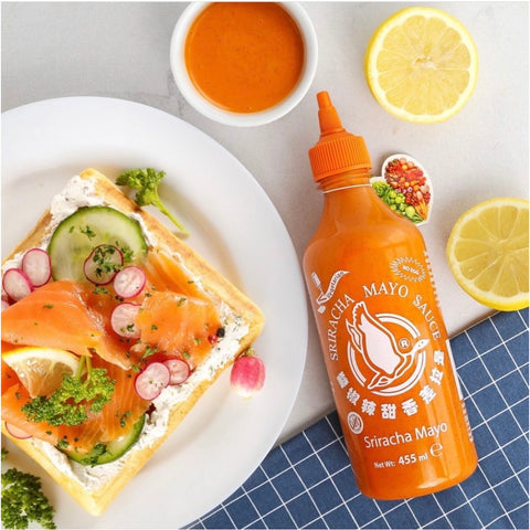 Flying Goose Sriracha Mayonesa (Halal, Sin Gluten, Vegetariano) 455ml