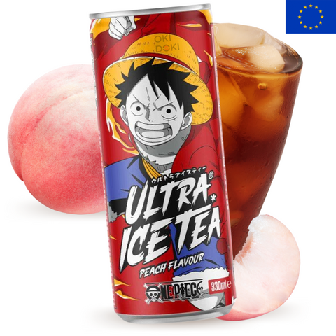 One Piece Luffy Ultra Ice Tea Té Helado Melocoton 330ml