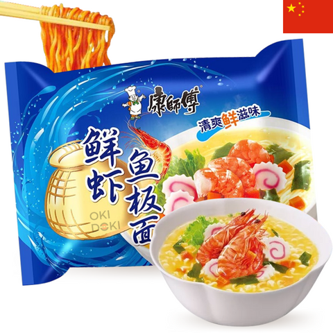 Master Kong Fideos Mariscos y Gambas con Naruto Maki 98g