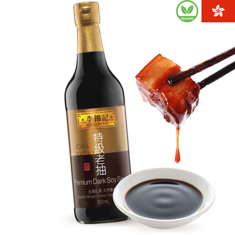 Lee Kum Kee Salsa de Soja Oscura (Vegano, Halal) 500ml