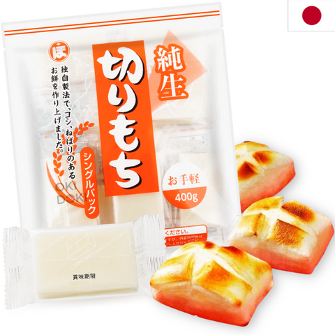 Maruho Nama Kirimochi Pastel de Arroz Glutinoso Japonés 8pcs 400g