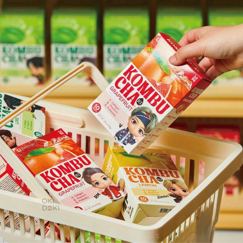 BTS Tinytan Kombucha Sabor Pomelo 5g X 10uds (Diseño Aleatorio)