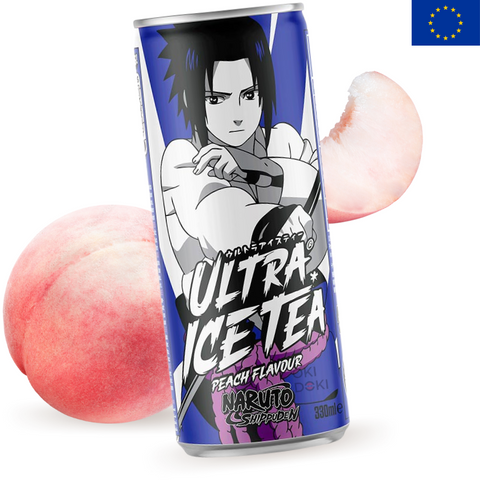 Naruto Sasuke Ultra Ice Tea Té Helado Melocoton 330ml