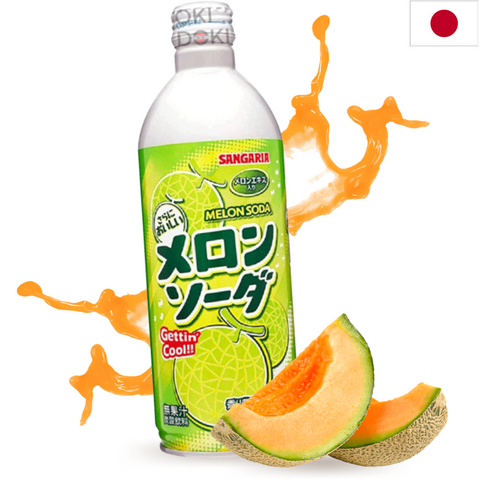 Sangaria Ramune Meloen Aluminium Fles Editie 500ml