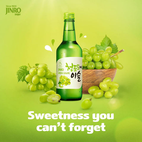 Jinro Soju Grape Grape Alc. 13% 360ml