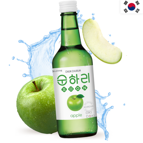 Lotte Chum Churum Soju Apple Manzana Alc. 13% 360ml