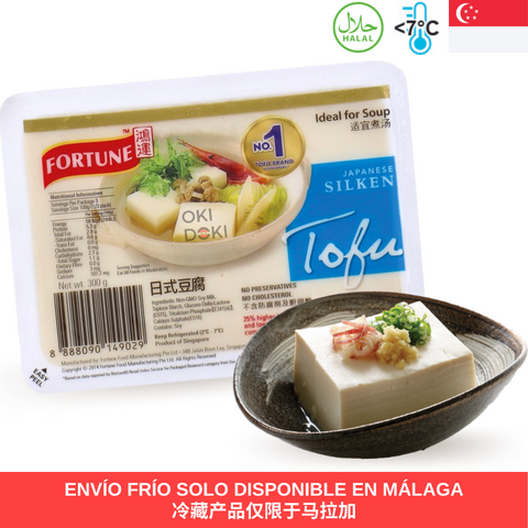 Tofu macio japonês Fortune Fresh 300g