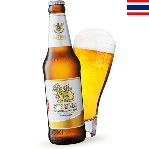 Singha Thai Beer Alc. 6% 330ml (bottle)