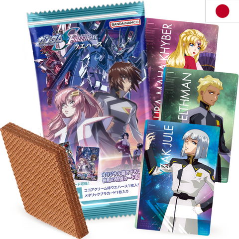 BANDAI Mobile Suit Gundam Seed Freedom Wafer met kaart 15g