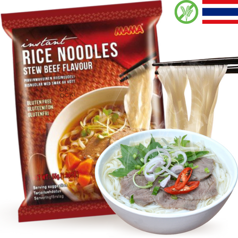 Mama Fideos de Arroz Sabor Ternera (Sin Gluten) 55g