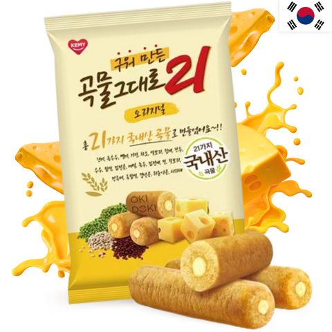 Kemy Premium Baked Korean Crispy Cheese Roll 180g