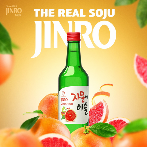 Jinro Soju Grapefruit Grapefruit Alc. 13% 360ml