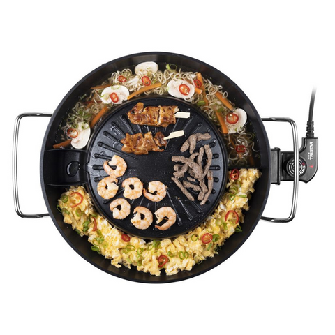 Tristar Hot Pot 3L + Parrilla para Bbq Coreana (set)