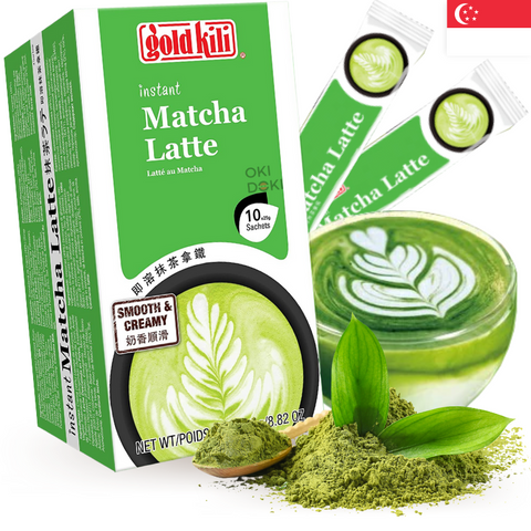 Gold Kili Matcha Latte Instantáneo (Halal) 25g x 10pcs