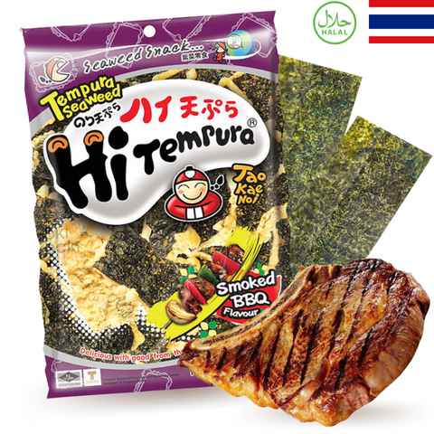 Tao Kae Noi Snack Algas Tempura Sabor Bbq 40g