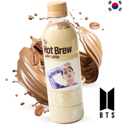 BTS Hot Brew Sweet Coffee Latte (Halal) 350ml (Random Design)