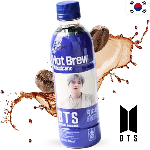 BTS Café Hot Brew Americano (Halal) 350ml (Diseño Aleatorio)