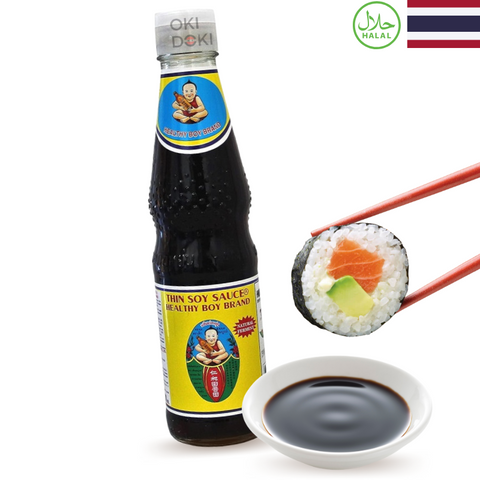 DEK SOM BOON (Healthy Boy) Light Soy Sauce Formula A (Halal) 300ml