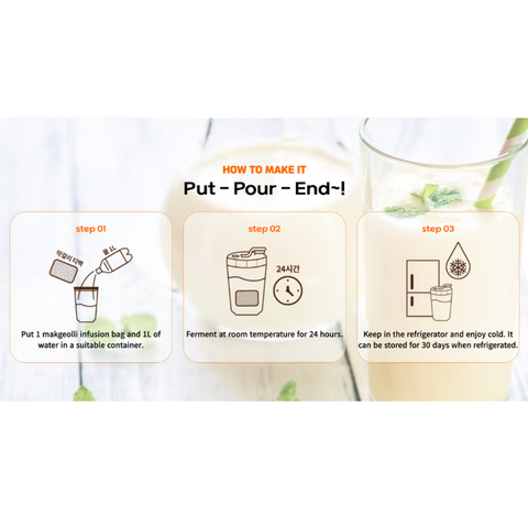 Obok Kit para Vino Arroz Coreano Makgeolli 150g