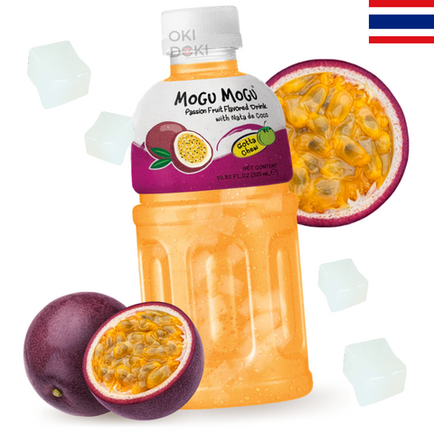 Mogu Mogu Passion Fruit Passion Fruit Drink with Gelatin 320ml