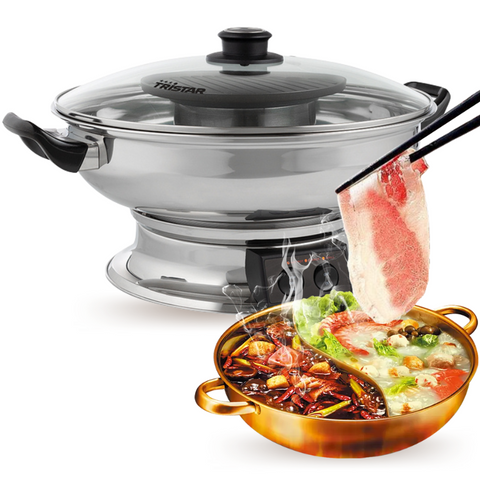 Tristar Hot Pot 3.5l con Parrilla