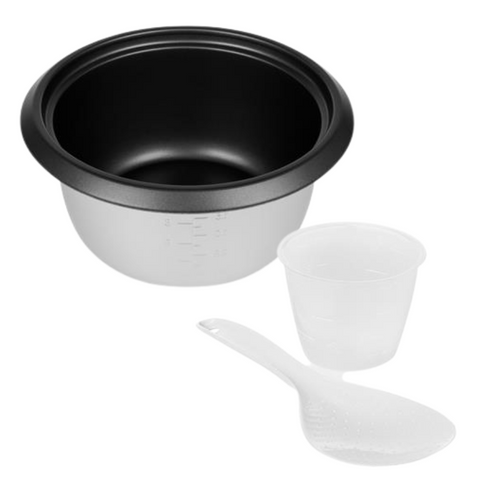 Tristar Cocinero de Arroz Negro Inox 1.5L