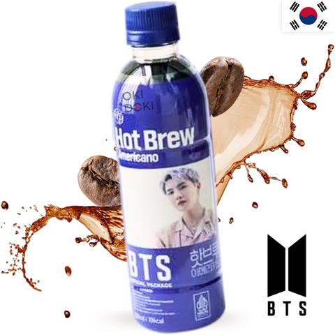 BTS Café Hot Brew Americano (Halal) 350ml (Diseño Aleatorio)