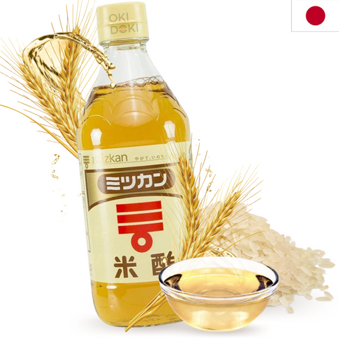 Vinagre de arroz japonês Mizkan 500ml