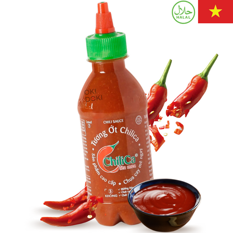 CHILICA Hot Chilisaus Tuong Ot Halal 255g