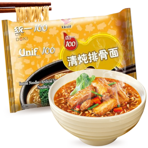 Unif Noodles with Braised Ribs Soup 105g