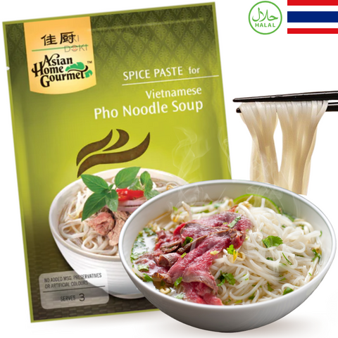Pasta de sopa Pho vietnamita AHG (Halal, Vegetariana) 50g