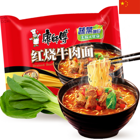 Master Kong Fideos Instantáneos con Ternera 100g