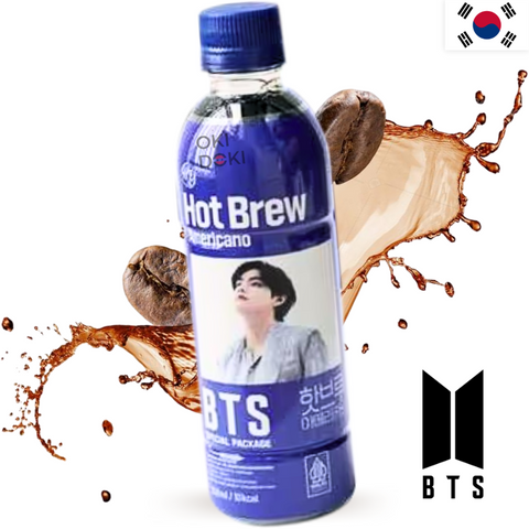 BTS Café Hot Brew Americano (Halal) 350ml (Diseño Aleatorio)