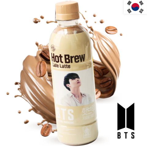 BTS Hot Brew Sweet Coffee Latte (Halal) 350ml (Random Design)