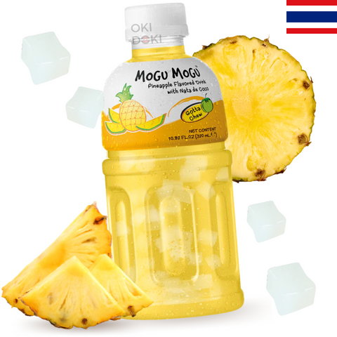 Bebida de Abacaxi com Gelatina Mogu Mogu 320ml