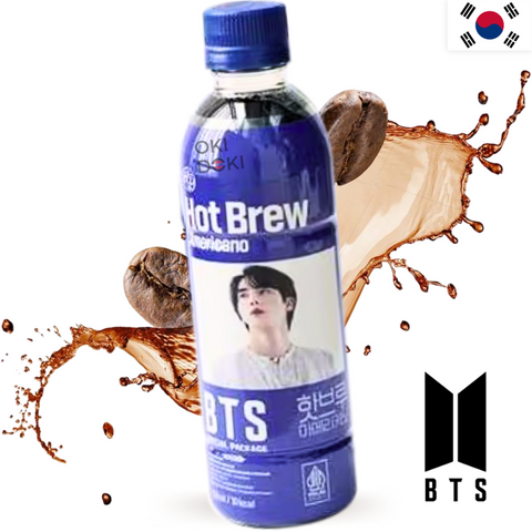 BTS Café Hot Brew Americano (Halal) 350ml (Diseño Aleatorio)