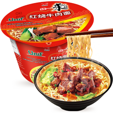 Unif Bowl Fideos con Sopa Ternera Estofada 110g