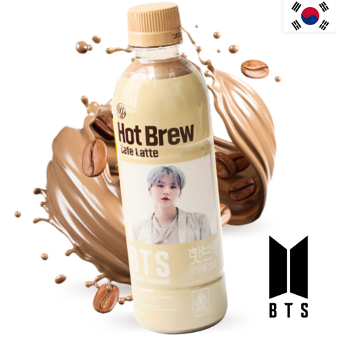 BTS Hot Brew Sweet Coffee Latte (Halal) 350ml (Random Design)